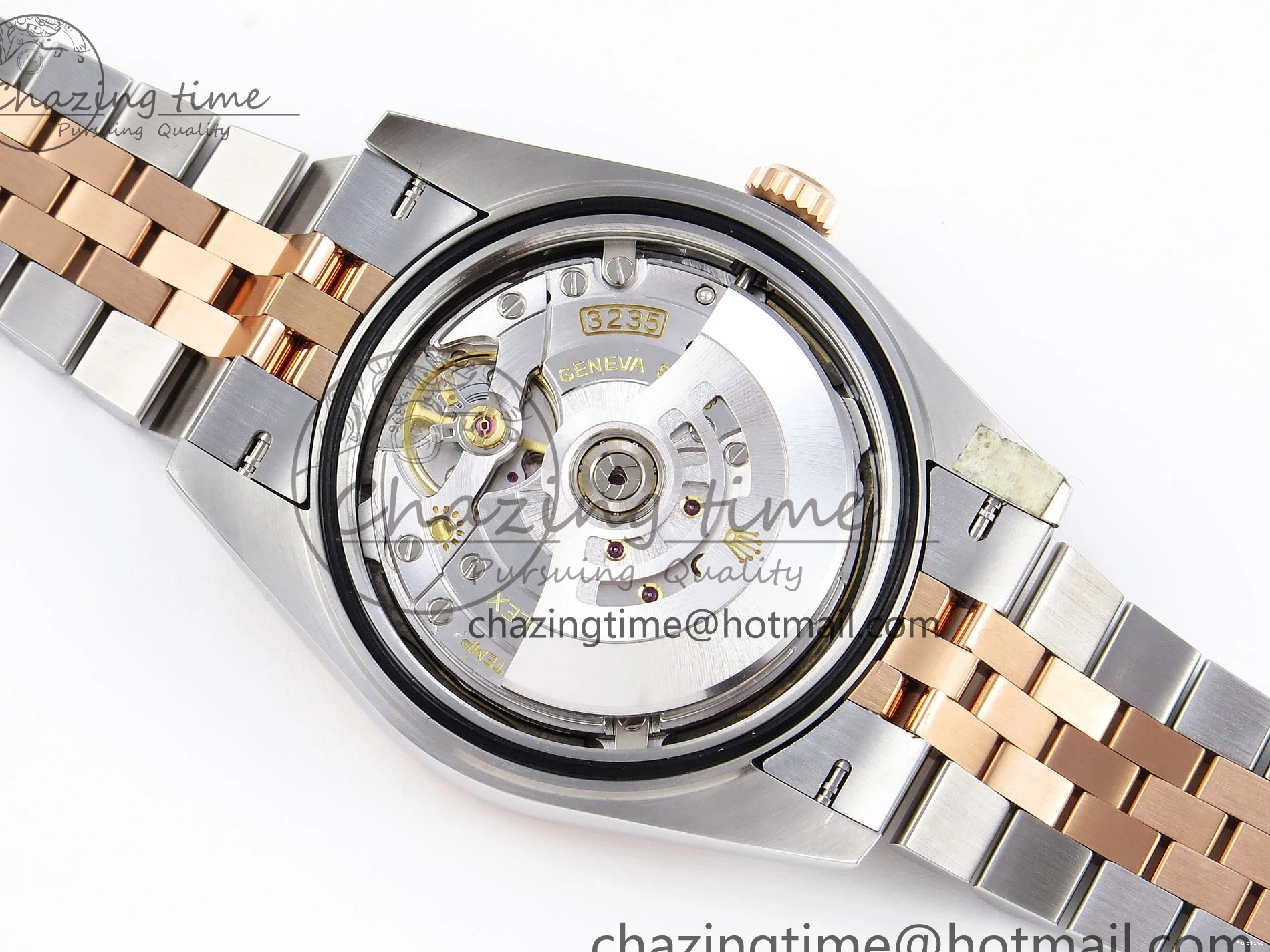 MiroTime 0226 Original DateJust 41 126331 904L SS RG VSF 1:1 Best Edition Brown Dial on Jubilee Bracelet VS 1711